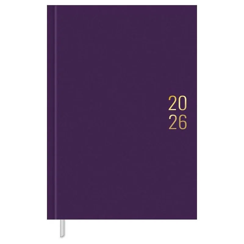 Agenda Diária 2026 Costurada M5 Napoli Roxo Tilibra