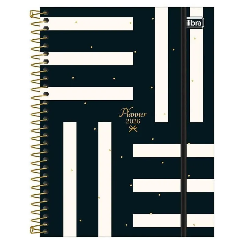 Planner Semanal 2026 Espiral M7 West Village Listras Tilibra