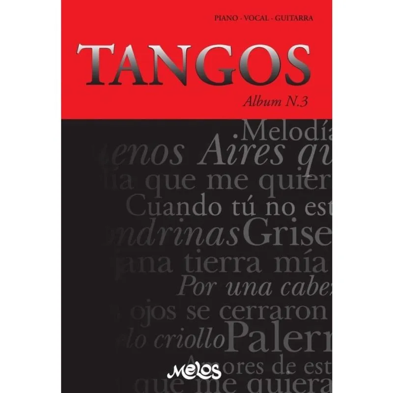 MEL1103 -Tangos Álbum Nº 3 - Espanhol
