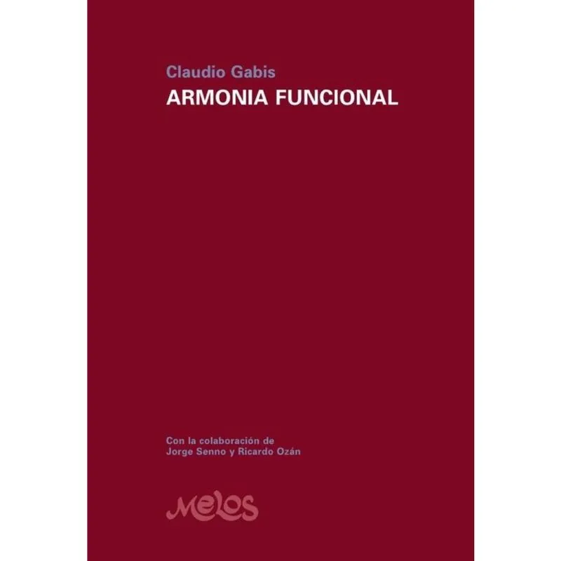 MEL2001 - Armonía Funcional - Claudio Gabis - Espanhol