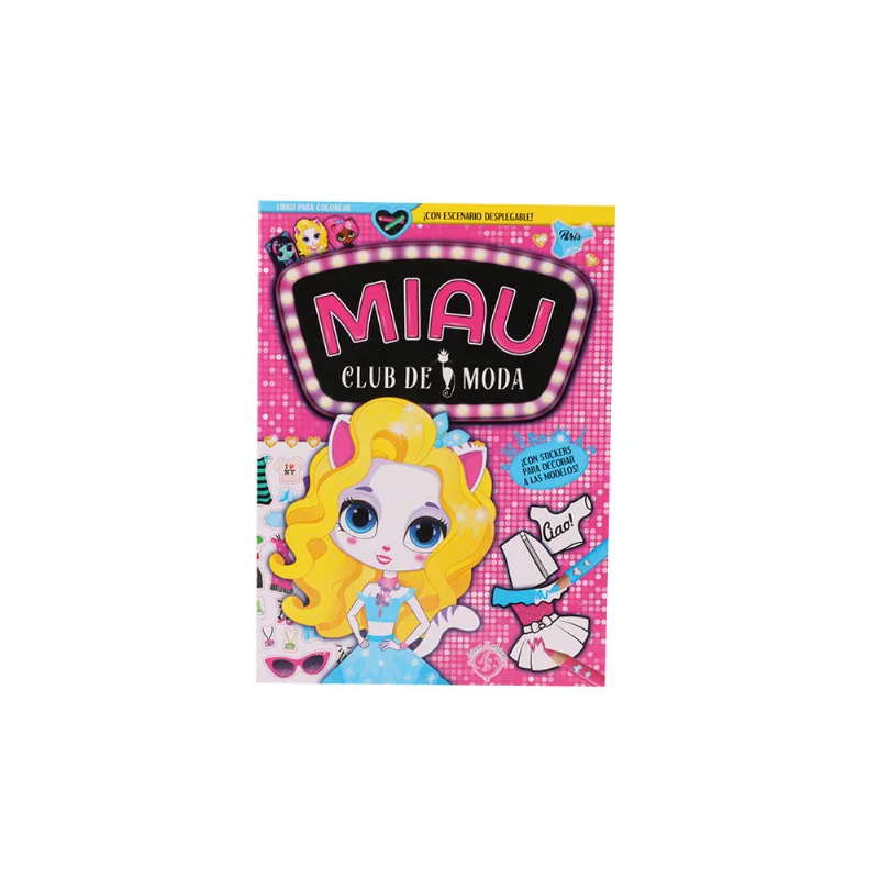 Colección Miau, Club De Moda-4 Títulos-guadal X 1 U