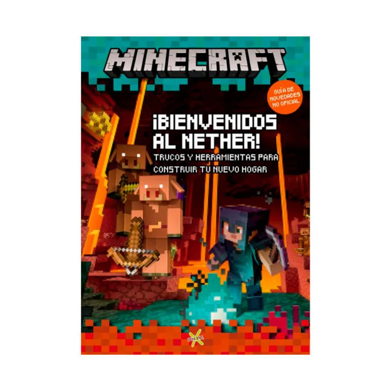 Libro Minecraft, bienvenidos a lether