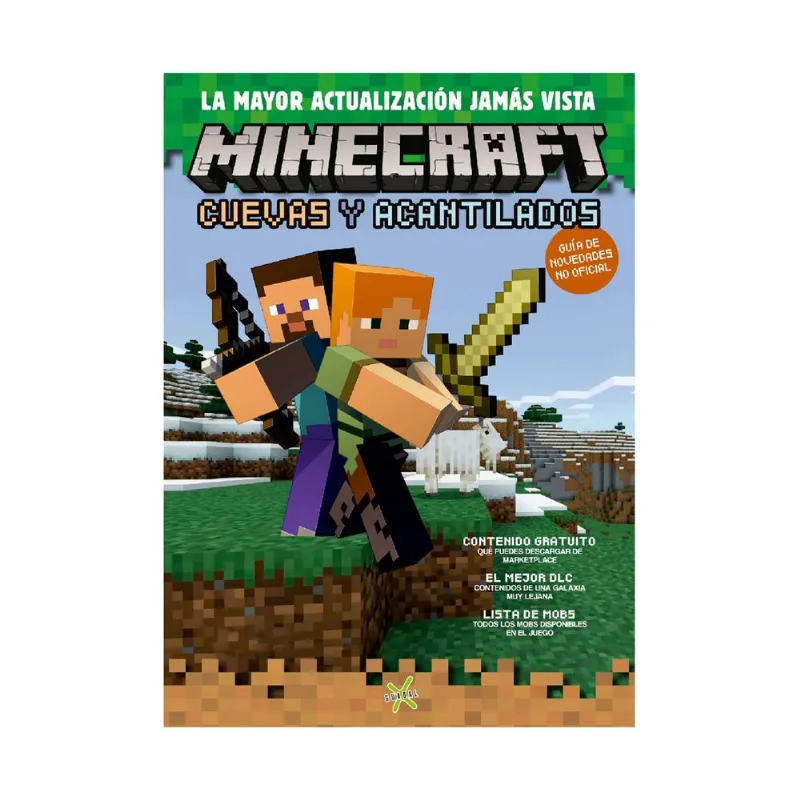 Libro Minecraft 2021: cuevas y acantilados de Equipo Editorial Guadal