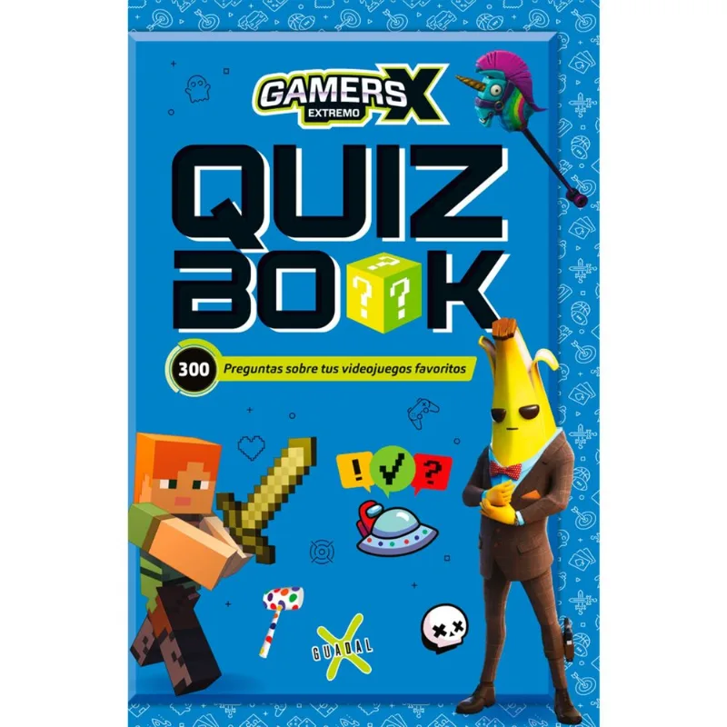Libro Quiz Book. Gamers X