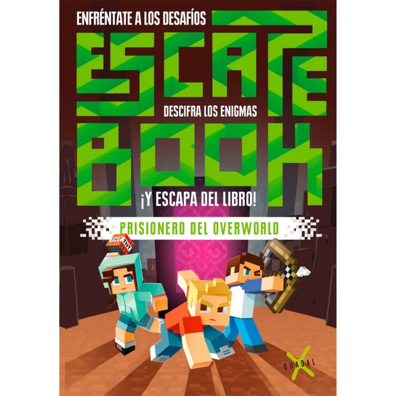 Libro Escape Book: Prisioneros del Overworld