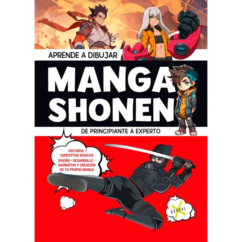 Libro Aprende A Dibujar Manga Shonen