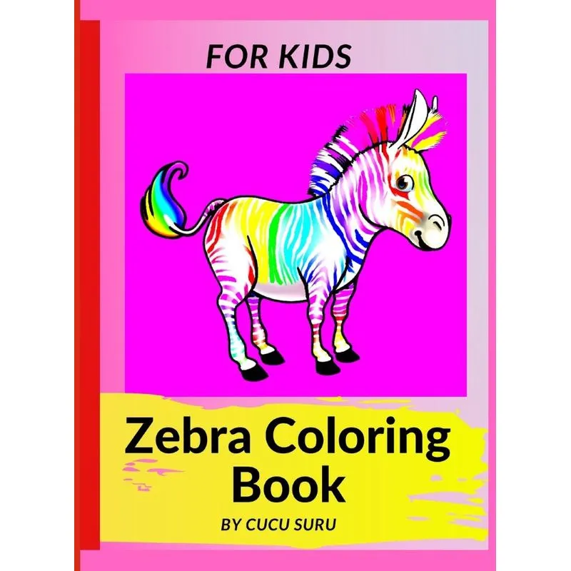 Zebra Coloring Book For Kids