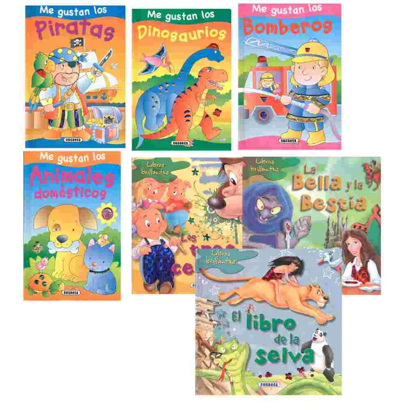 Col. Libros Brillantes-8 Titulos-cja-un.-1