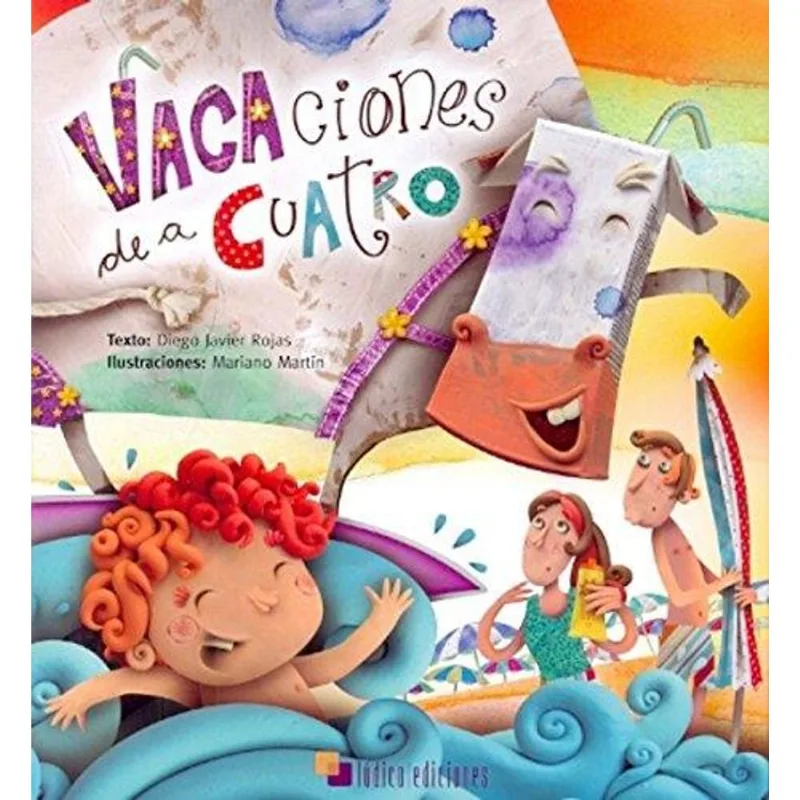 VACACIONES DE A CUATRO - PALABRAS MAGICAS - Rojas, Javier Diego VACACIONES DE A CUATRO - PALABRAS MAGICAS