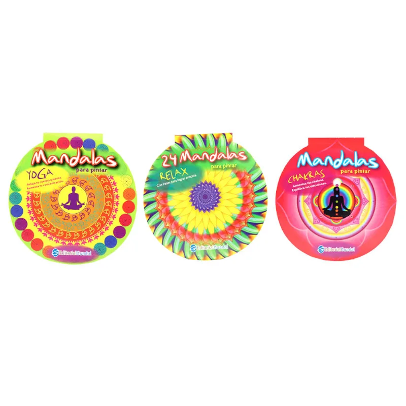 Libro Infantil Col. Actividades Con Mandalas- 3 Titulos-s/e-un.-1