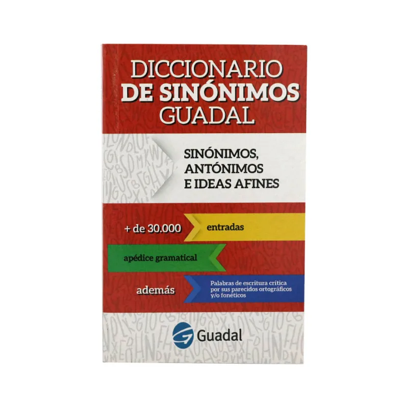 Diccionario De Sinonimos Guadal