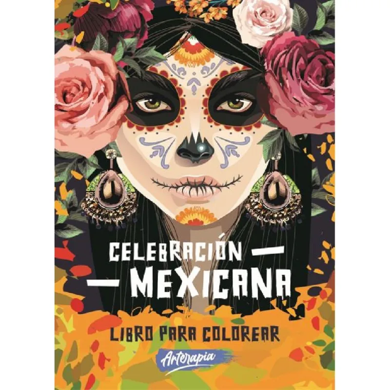 Libro Celebración mexicana, Libro para colorear