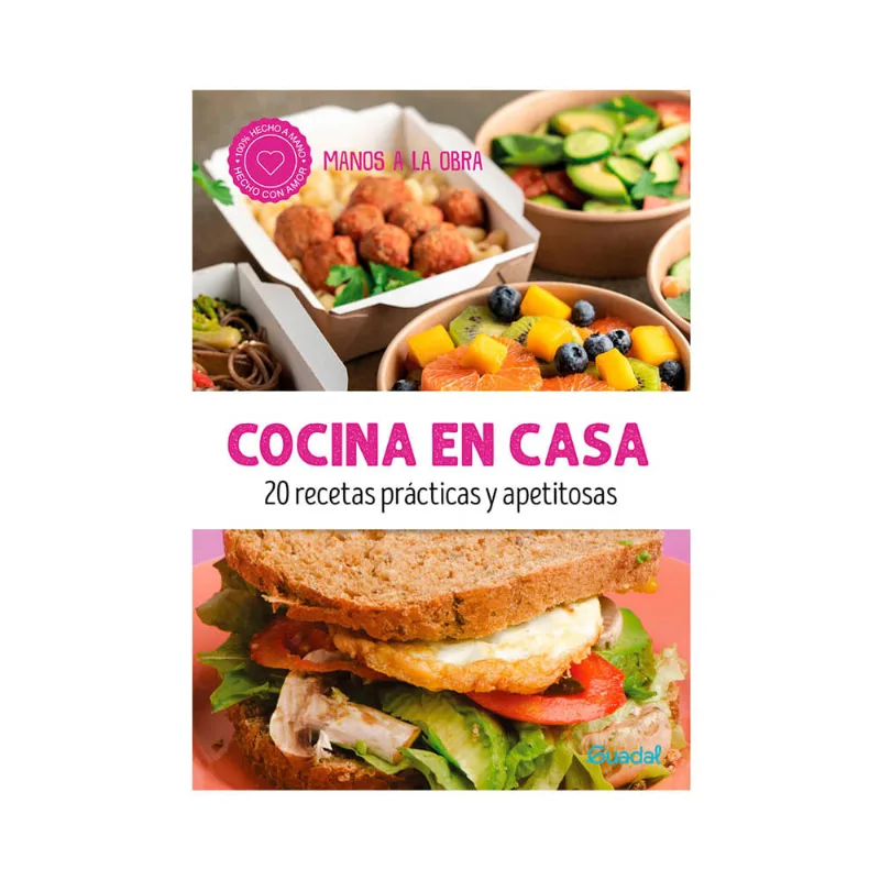 Libro Cocina en Casa Manos a la Obra Guadal