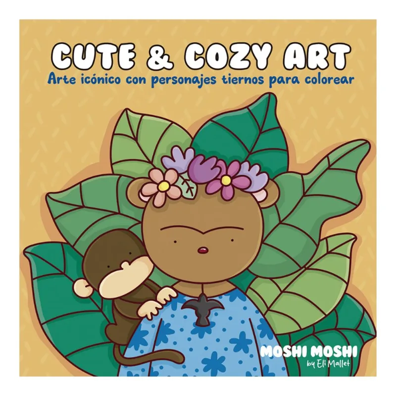 Libro cute y cozy art moshi moshi