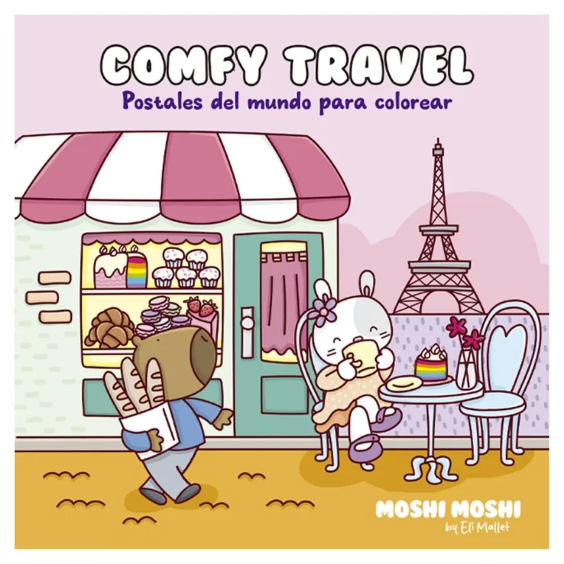 Libro comfy travel moshi moshi
