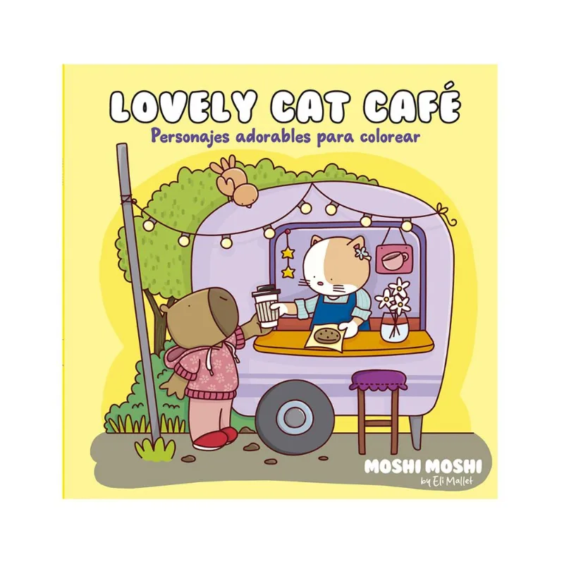 Libro Cat café Moshi Moshi