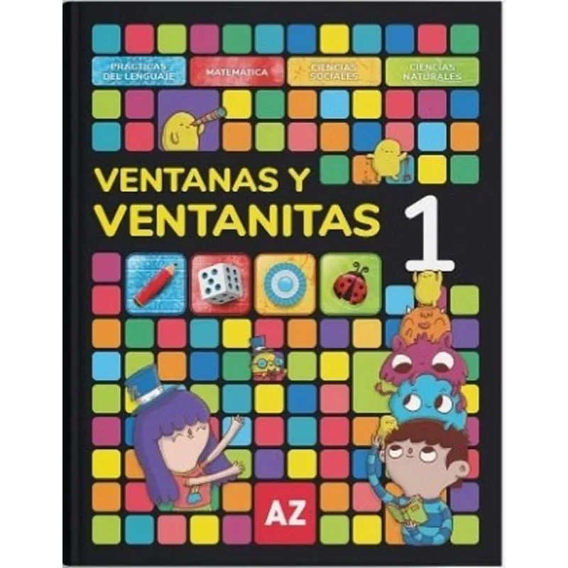 Livro Libro Ventanas Y Ventanitas 1 - Editorial A Z