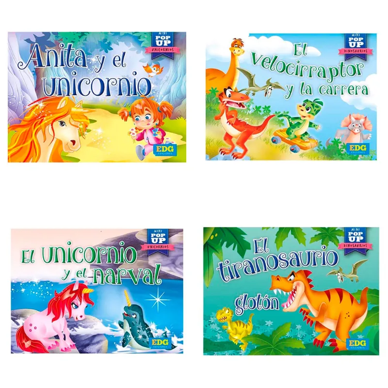 Colección Unicornios Pop-up - 1 U