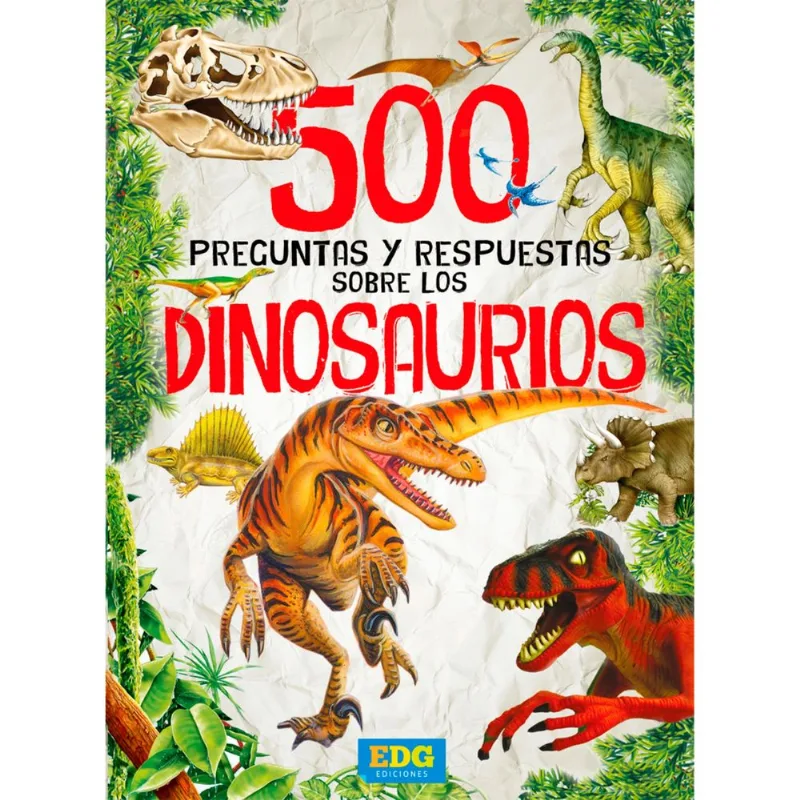 Libro dinosaurios-500 preguntas