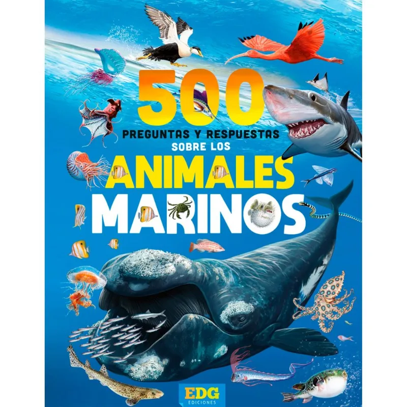Libro animales marinos-500 preguntas