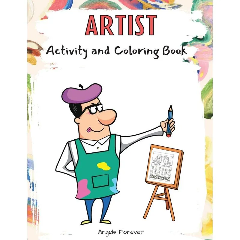 Artist Activity and Coloring Book