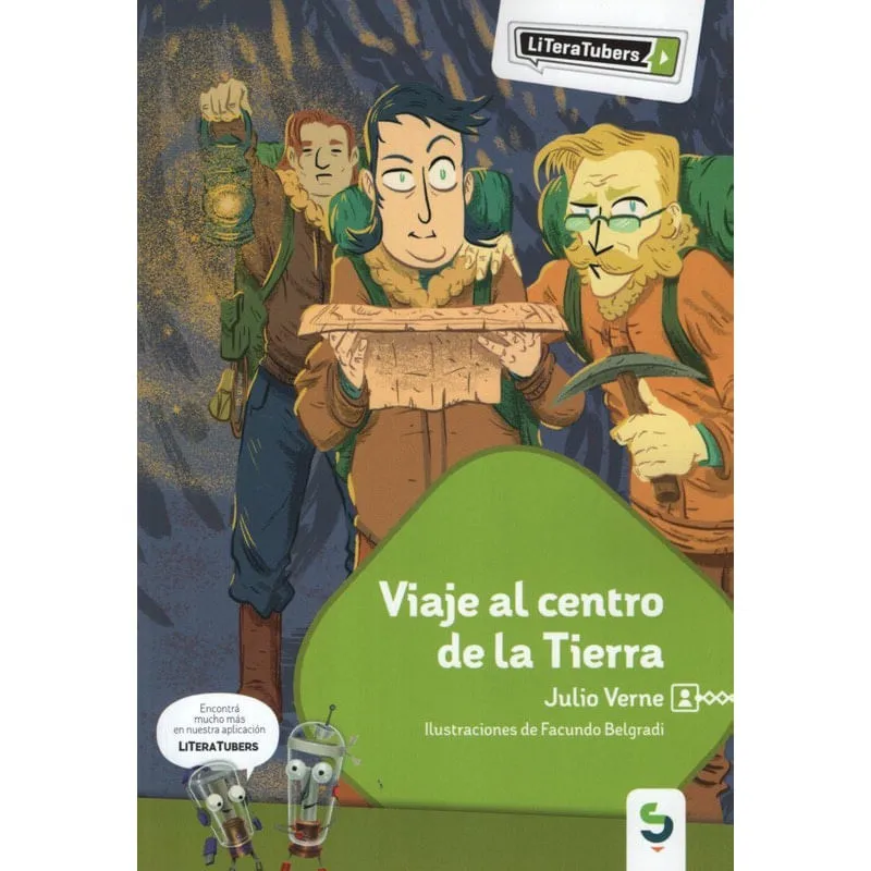 Livro Viaje Al Centro De La Tierra - Literatubers