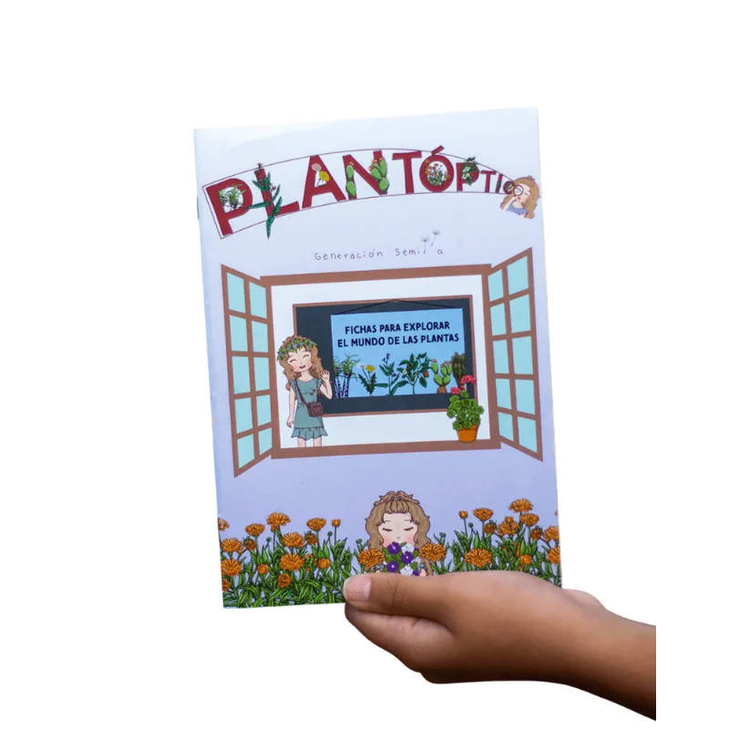 Libro Plantóptico. Fichas para explorar el mundo de las plantas
