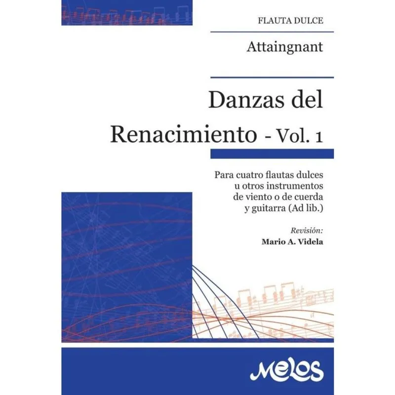 BA13269 - Danzas del Renacimiento - Vol. 1 - Espanhol