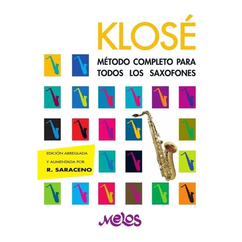 Ba8904 - Método Completo Para Todos Los Saxofones - Espanhol