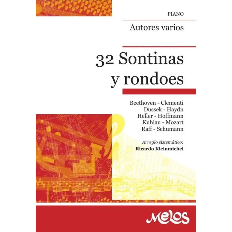 Ba1 - 32 Sonatinas Y Rondoes - Espanhol