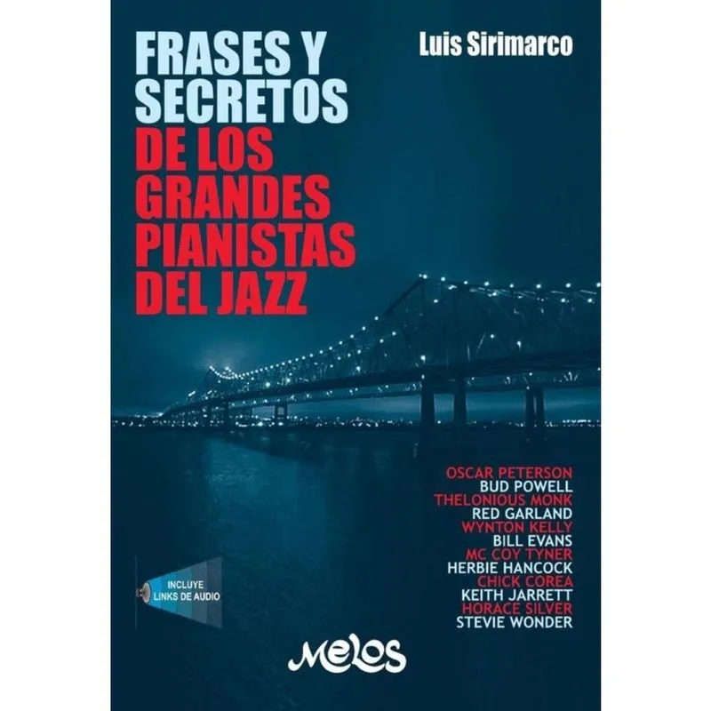 MEL3101 - Frases y secretos de los grandes pianistas de jazz - Espanhol