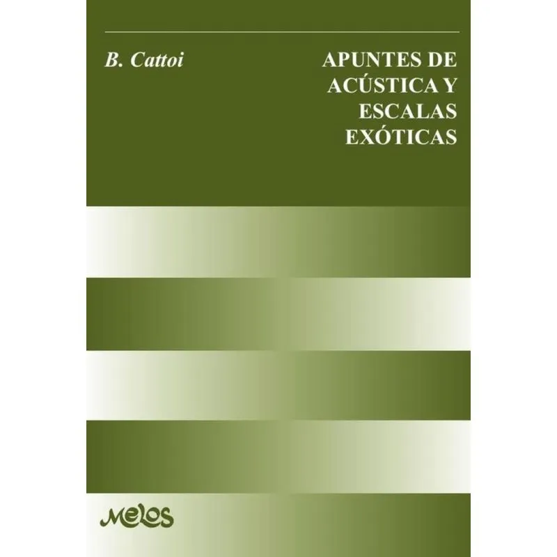 Ba7620 - Apuntes De Acústica Y Escalas Exóticas - Espanhol