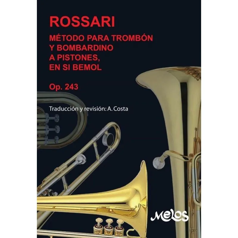 Ba10541 - Método Para Trombón Y Bombardino A Pistones En Si Bemol Op.243 - Espanhol