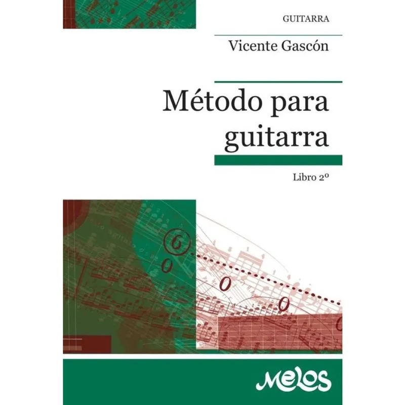 BA9564 - Métodopara guitarra - Libro 2º - Espanhol