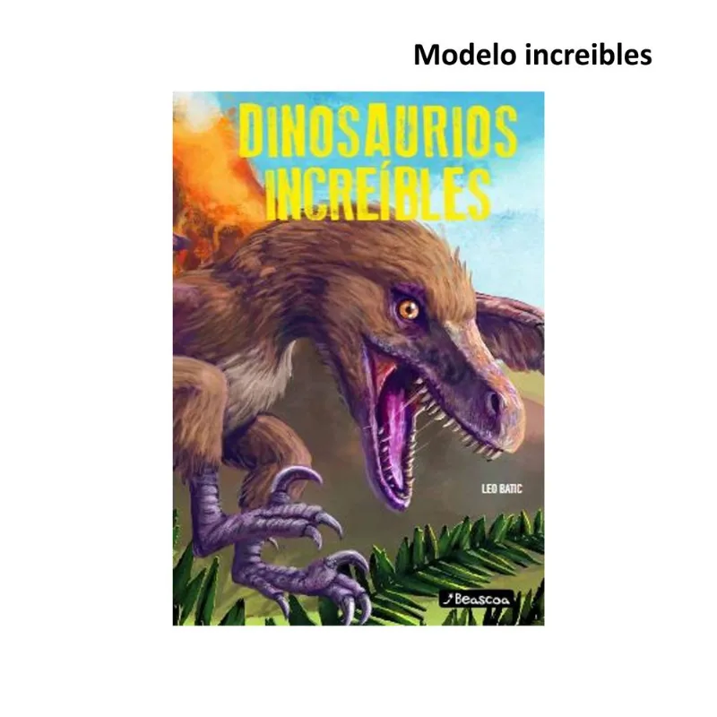 Libro para colorear todo sobre dinosaurios (Modelos Surtidos)