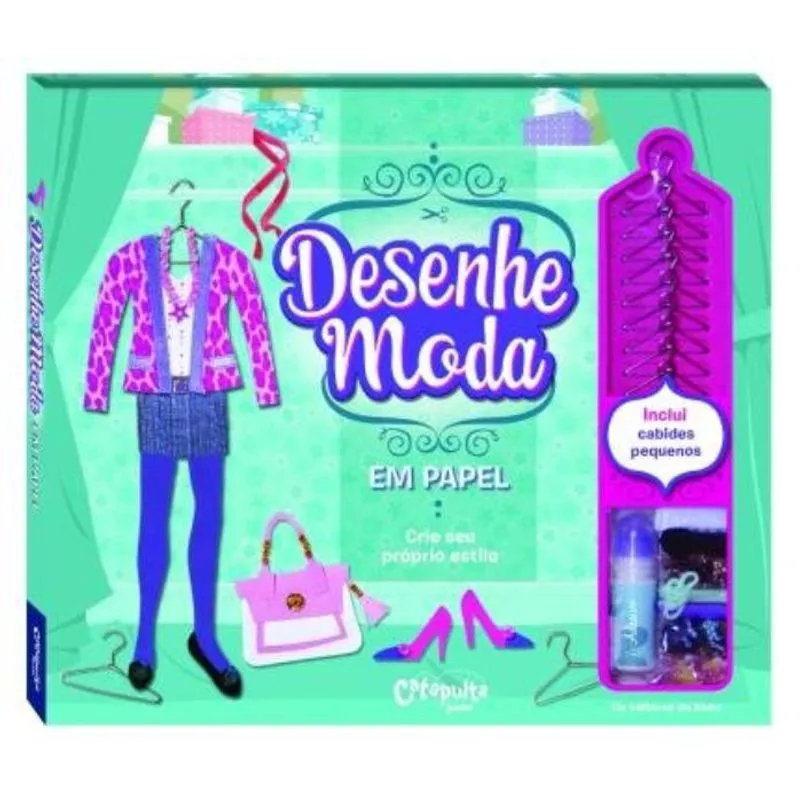 Desenhe Moda Em Papel - Caixa