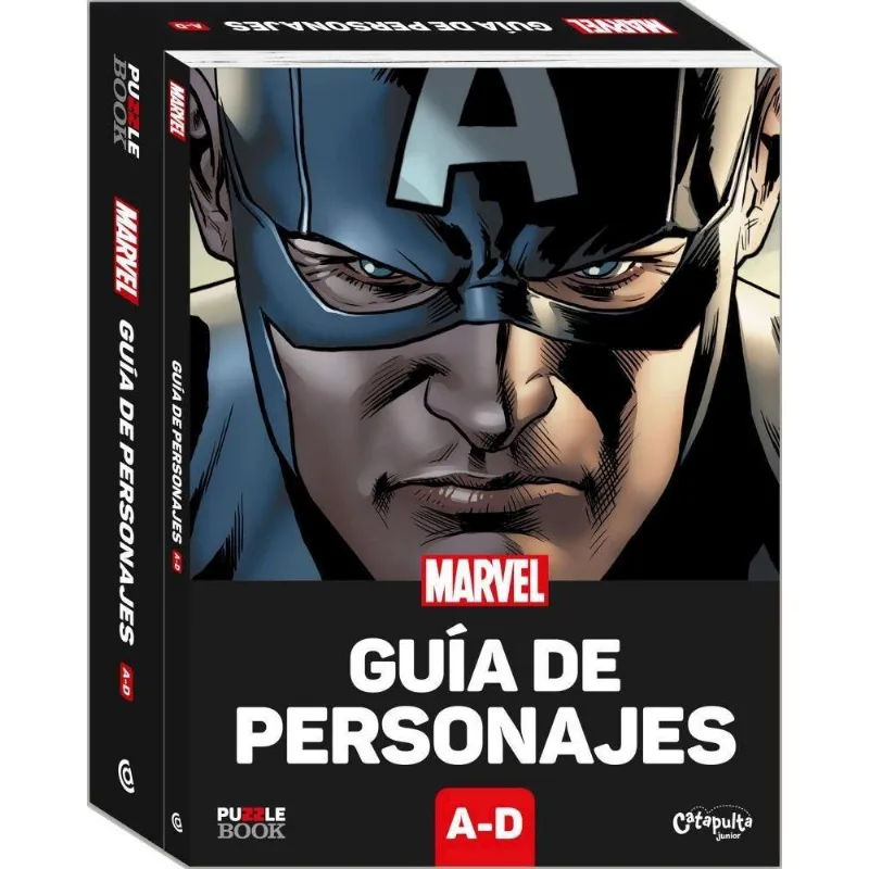 GUIA DE PERSONAJES A-D- PUZZLE CAPITAN AMERICA - MARVEL GUIA DE PERSONAJES A-D- PUZZLE CAPITAN AMERICA