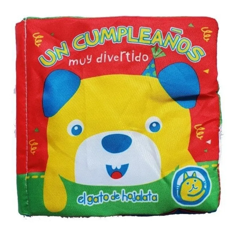 Livro Un Cumpleaños Divertido - Bebe Libro - Libro De Tela