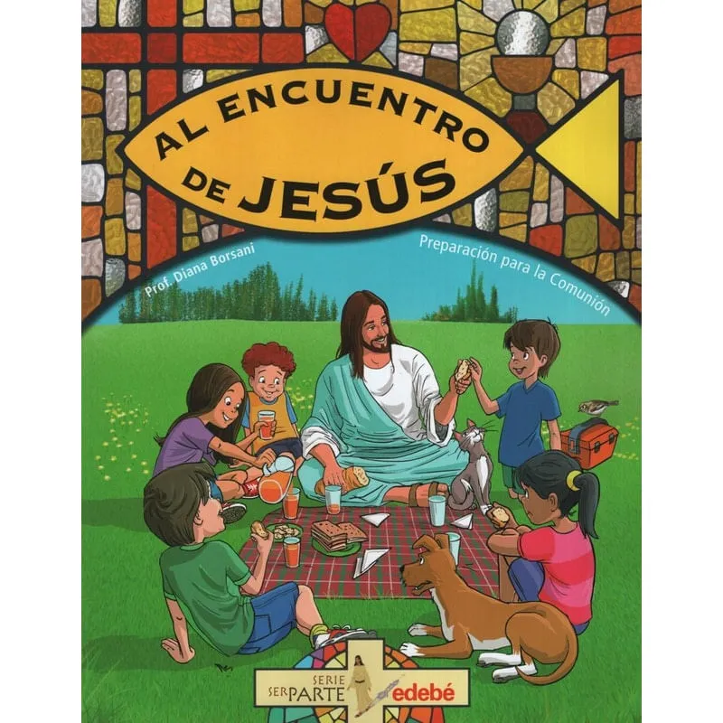 Livro Al Encuentro De Jesus Preparacion Para La Comunion