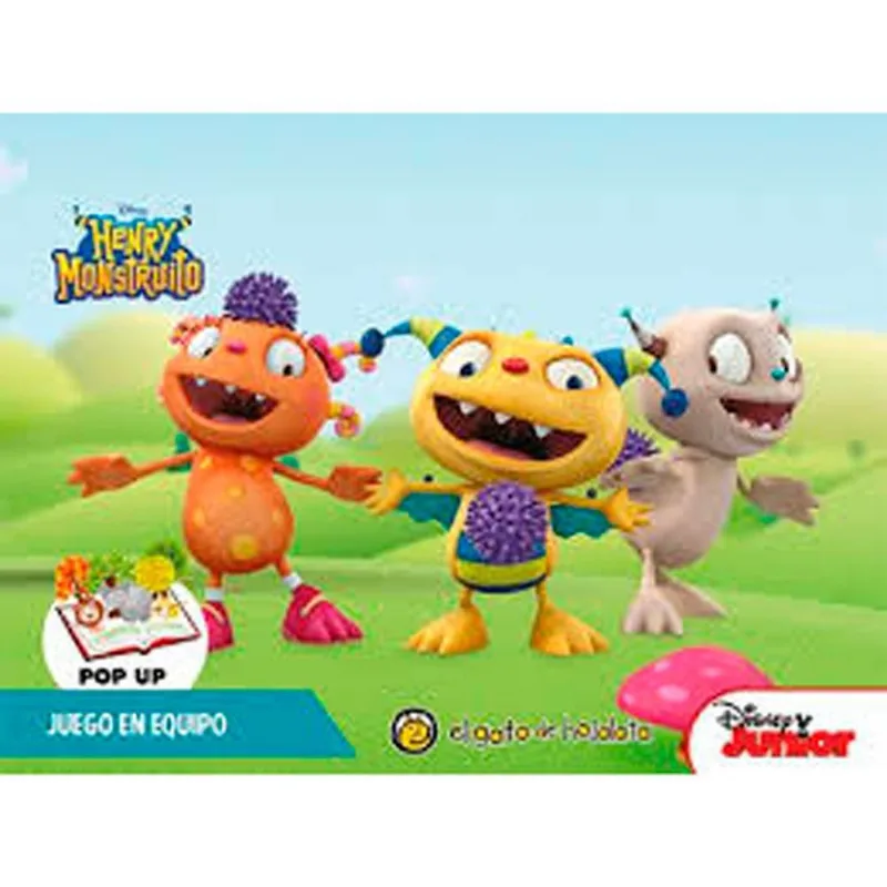 Disney Henry Monstruito EL GATO DE HOJALATA 9789877055