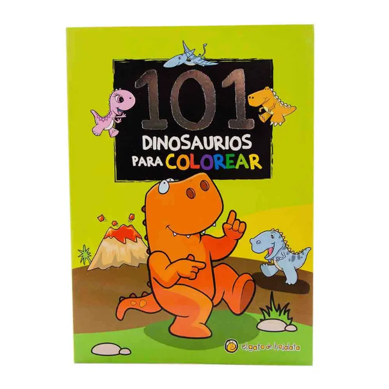 101 Dinosaurios Para Pintar