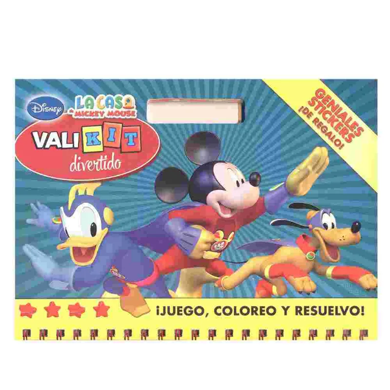 Casa De Mickey-valija Kit Anillada-cja-un.-1