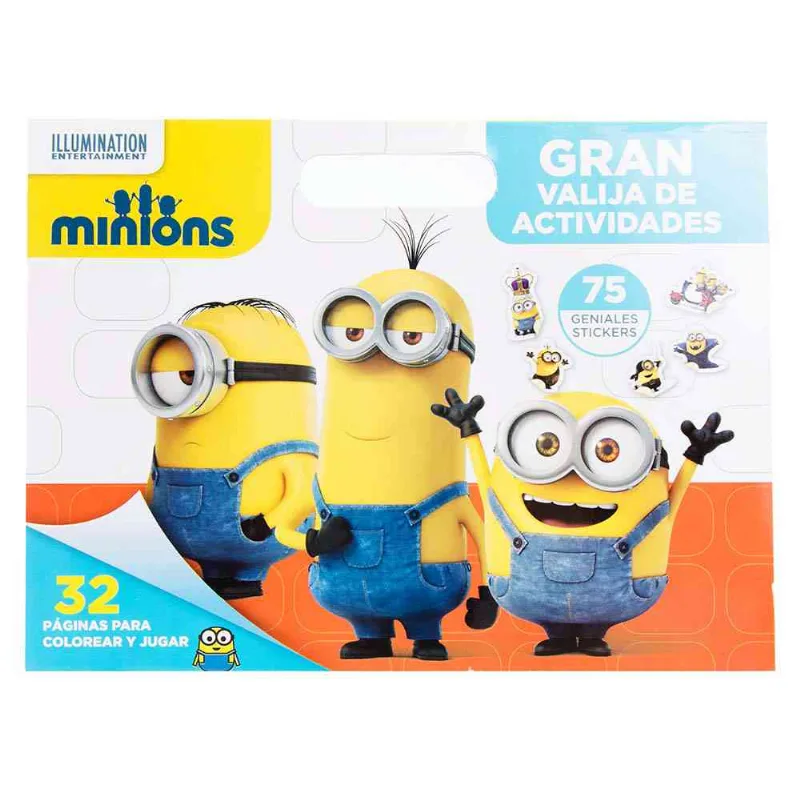Minions-valija Con 75 Stickers