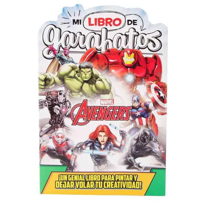 Avengers, Mi Libro De Garabatos