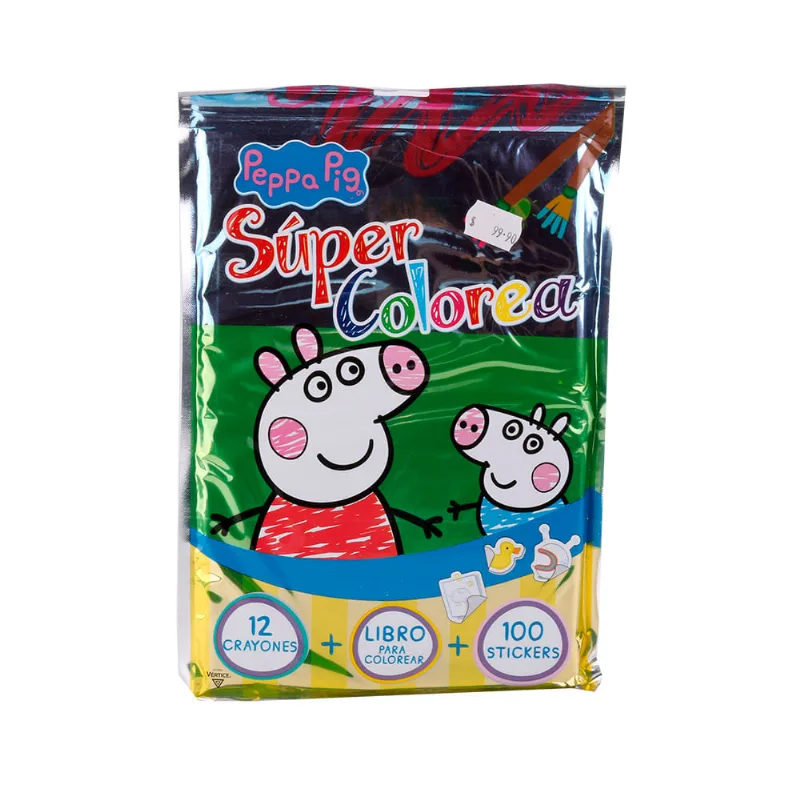 Col. Bolsa Super Colorea-9 Titulos-cja-un.-1