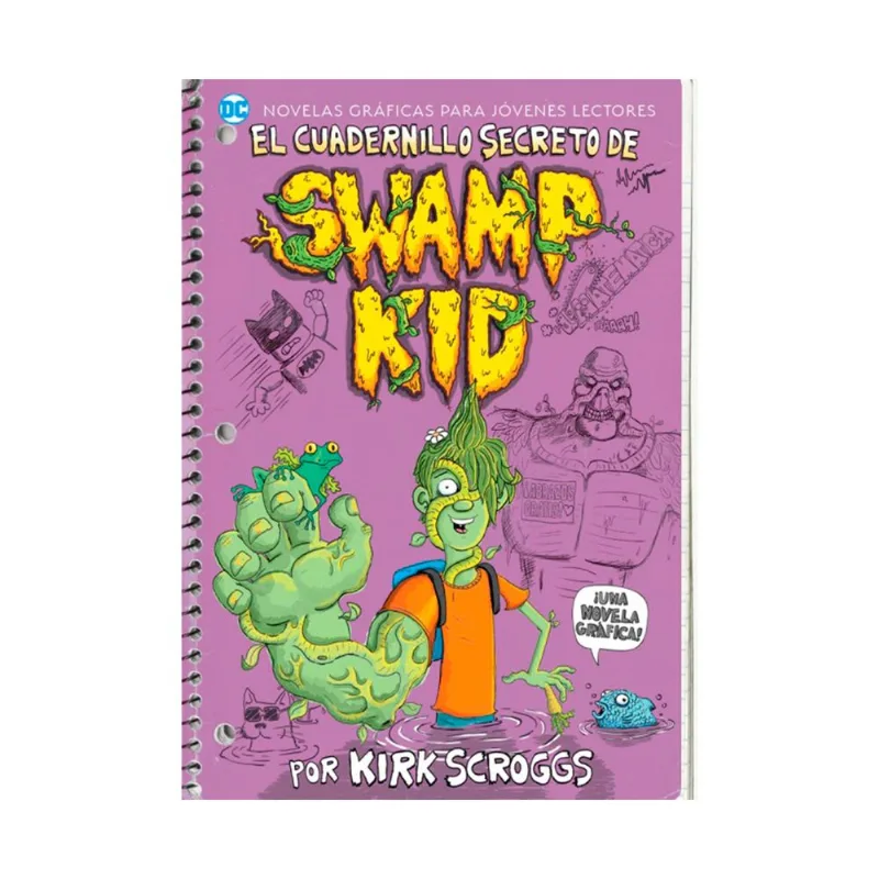 Comic dc El cuadernillo secreto de swamp kid