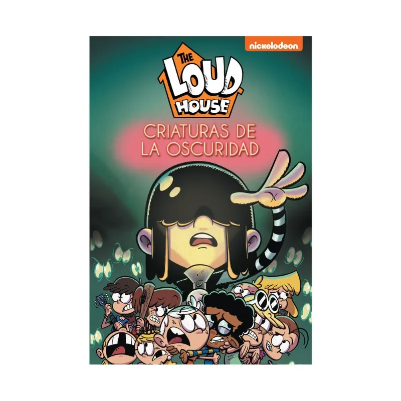 Libro Loud hose criaturas de la oscuridad de Nickelodeon