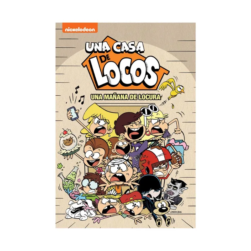 Libro Una mañana de locura The Loud House 8 de Nickelodeon