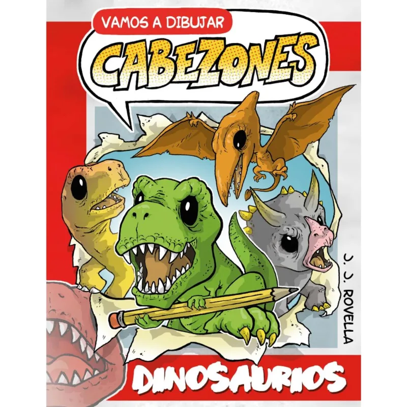 Libro Vamos a dibujar Cabezones