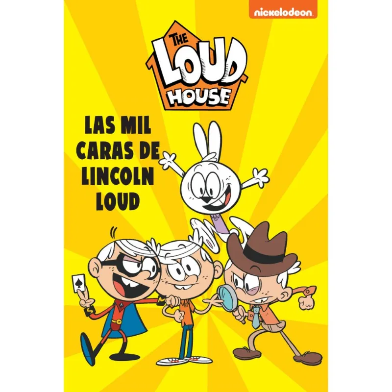 Libro Las mil caras de Lincoln Loud (The Loud House. Cómic 10)